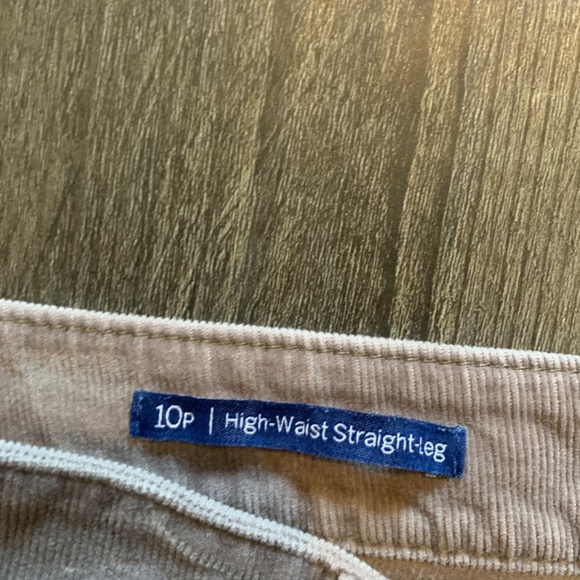 Talbots  high waist‎ straight leg stretch cords. Preowned but in great shape - Picture 3 of 6